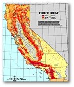 Fire Threat Map