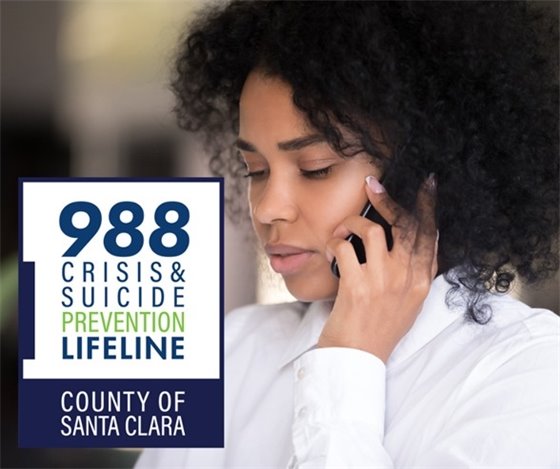 Santa Clara County 988 Crisis Line 