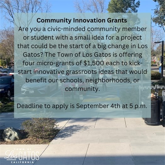 Community Grant Program Flyer