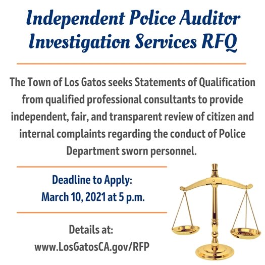 Independent Police Auditor Investigation Services Request for Qualifications