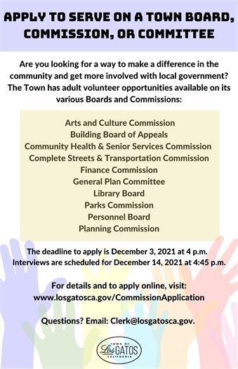 Apply to Serve on a Town Board, Committee or Commission