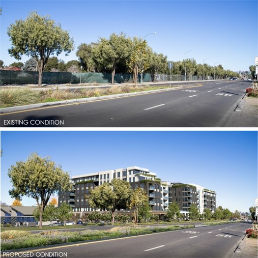 Existing and proposed renderings for North Forty Phase II 