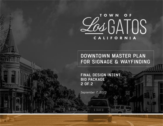 Cover of Downtown Master Plan for Signage and Wayfinding