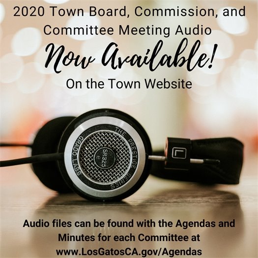 2020 Town Board, Commission & Committee Audio Now Available on the Town website 