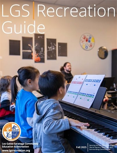 Two kids playing piano