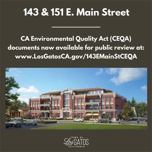 143 and 151 E. Main Street Mixed-Use Project - CEQA Public Review