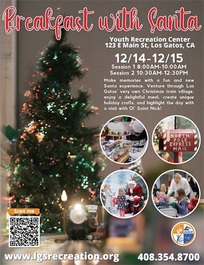 LGS Recreation Breakfast with Santa Flyer