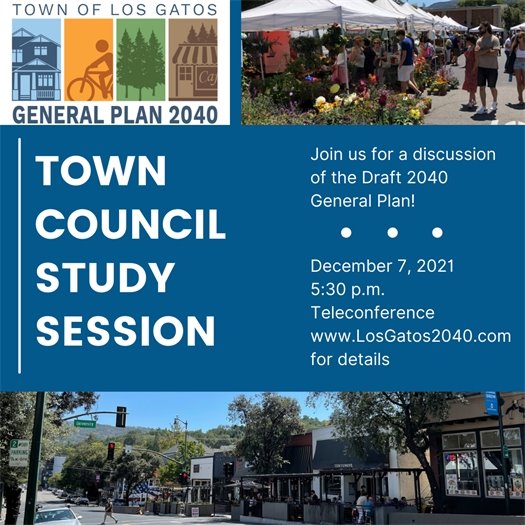 Town Council Study Session Re: Draft 2040 General Plan - December 7, 2021