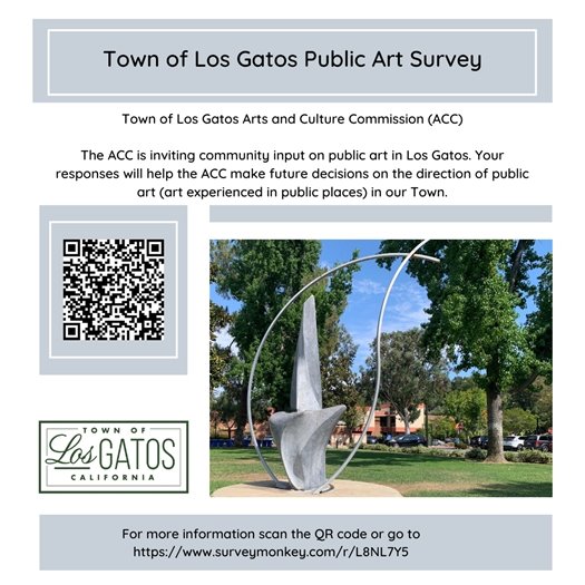 Take the Public Art Survey at www.surveymonkey.com/r/l8nl7y5