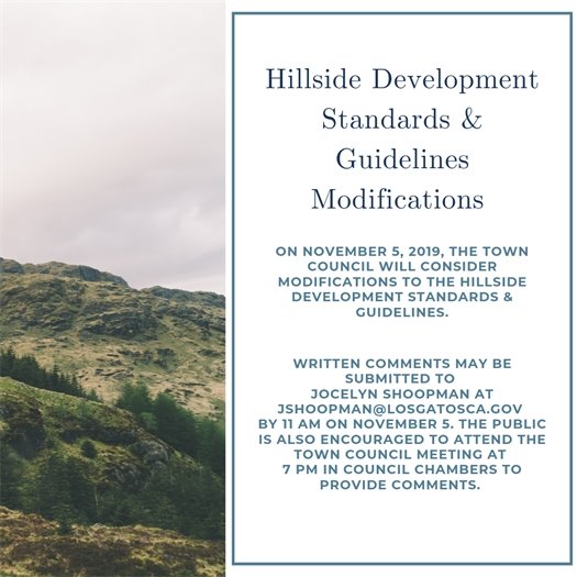 Hillside Development Standards 
