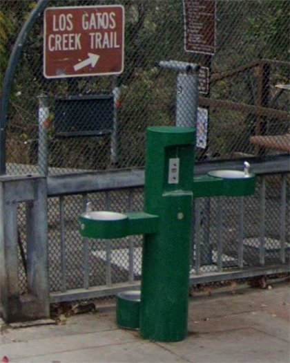 Main Street Bridge Water Fountain Temporarily Unavailable 