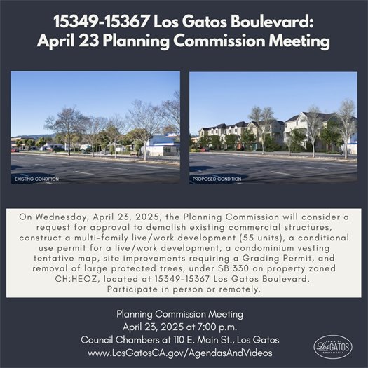 15349-153467 Los Gatos Blvd Planning Commission Meeting 