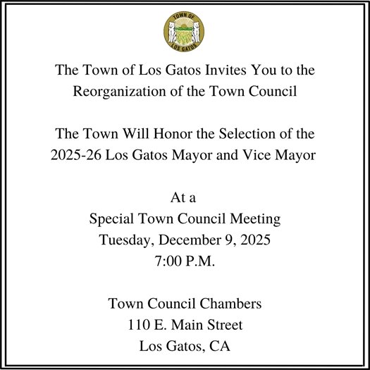 Council Reorganization Special Meeting Invitation 2025
