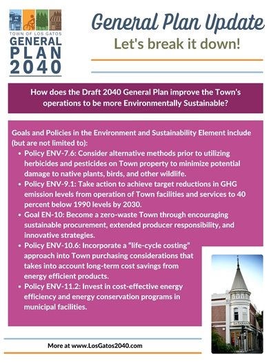 General Plan Update: Let's Break It Down - Sustainability