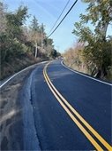 Picture of Shannon Road after re-pavement