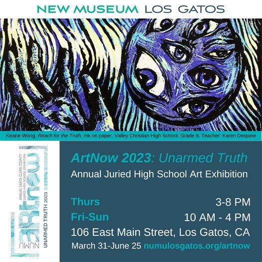 NUMU New Museum Los Gatos March Programming