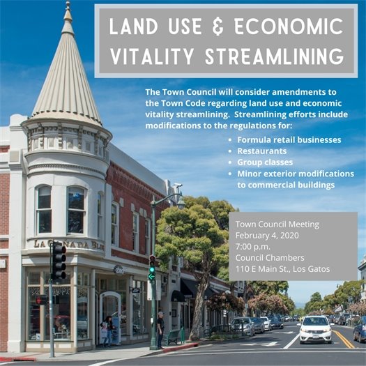 Land Use and Economic Vitality Streamlining