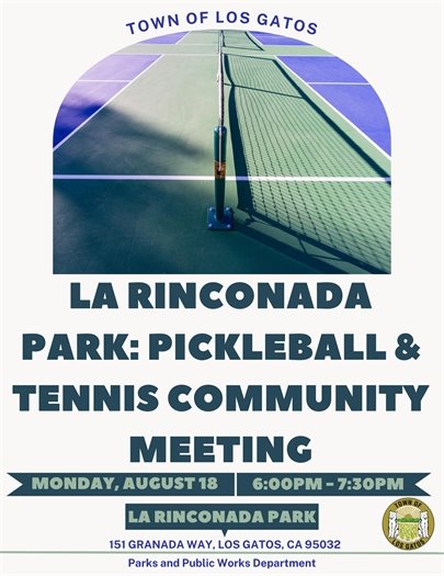 Pickleball and Tennis Court Community Meeting