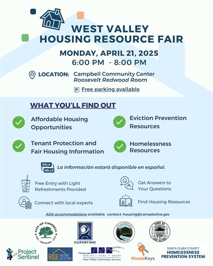 West Valley Housing Resource Fair Flyer 