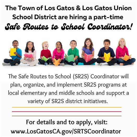 Safe Routes to School Coordinator Position Available