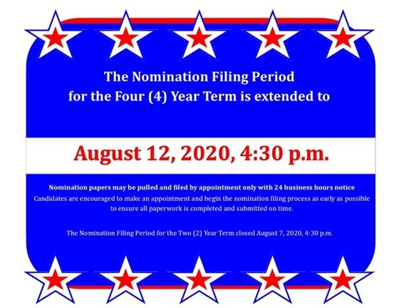 Nomination Filing Extension