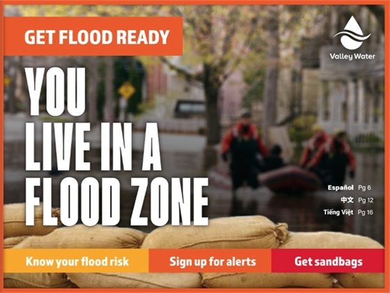 Valley Water Floodplain Mailer Cover