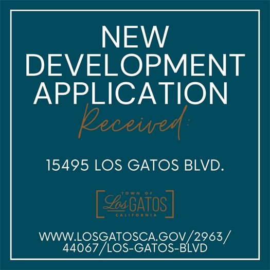 15495 Los Gatos Blvd Notice of Development Application