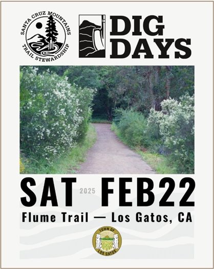 Flume Trail Dig Day Flyer