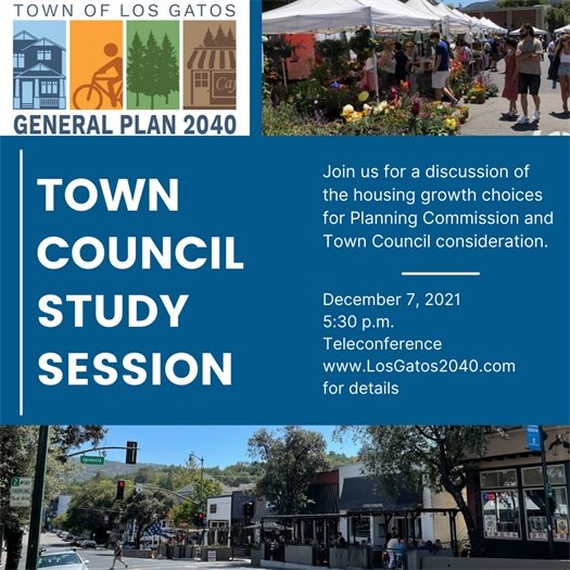 Town Council Study Session Regarding General Plan Update - December 7, 2021