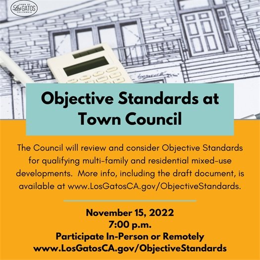 Objective Standards at Town Council November 15, 2022