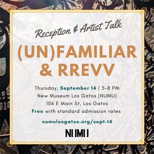 NUMU Artist Talk Flyer 