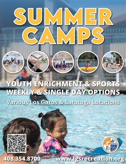 Los Gatos Saratoga Recreation Summer Program Cover 2025