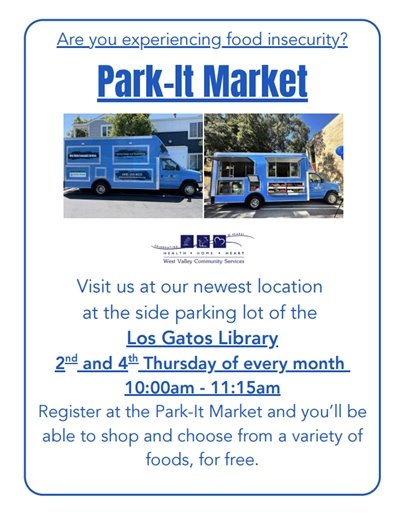 Park-It Mobile Food Program Flyer