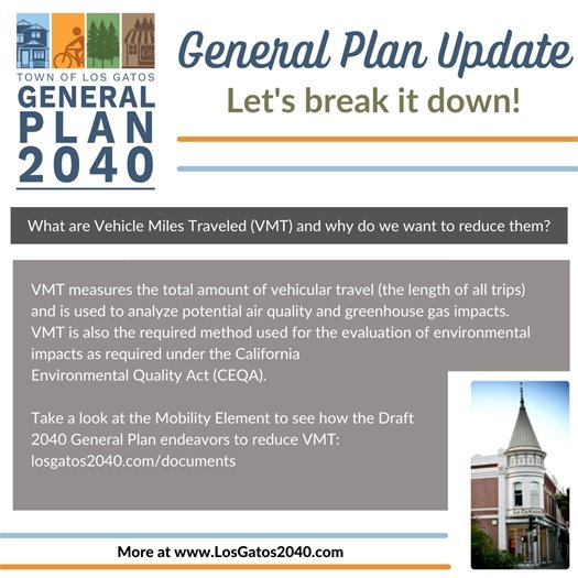 General Plan Update: Let's Break It Down - Vehicles Miles Traveled