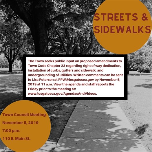 Streets & Sidewalks 