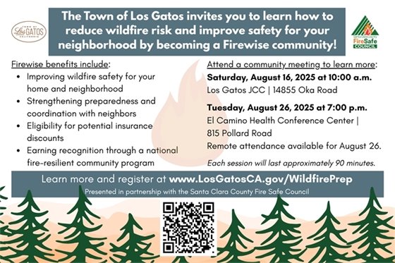 Firewise Community Meetings Flyer