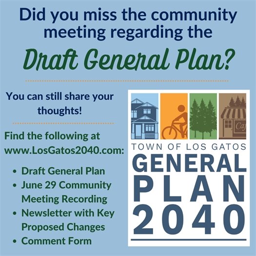 Review the Draft General Plan at www.LosGatos2040.com