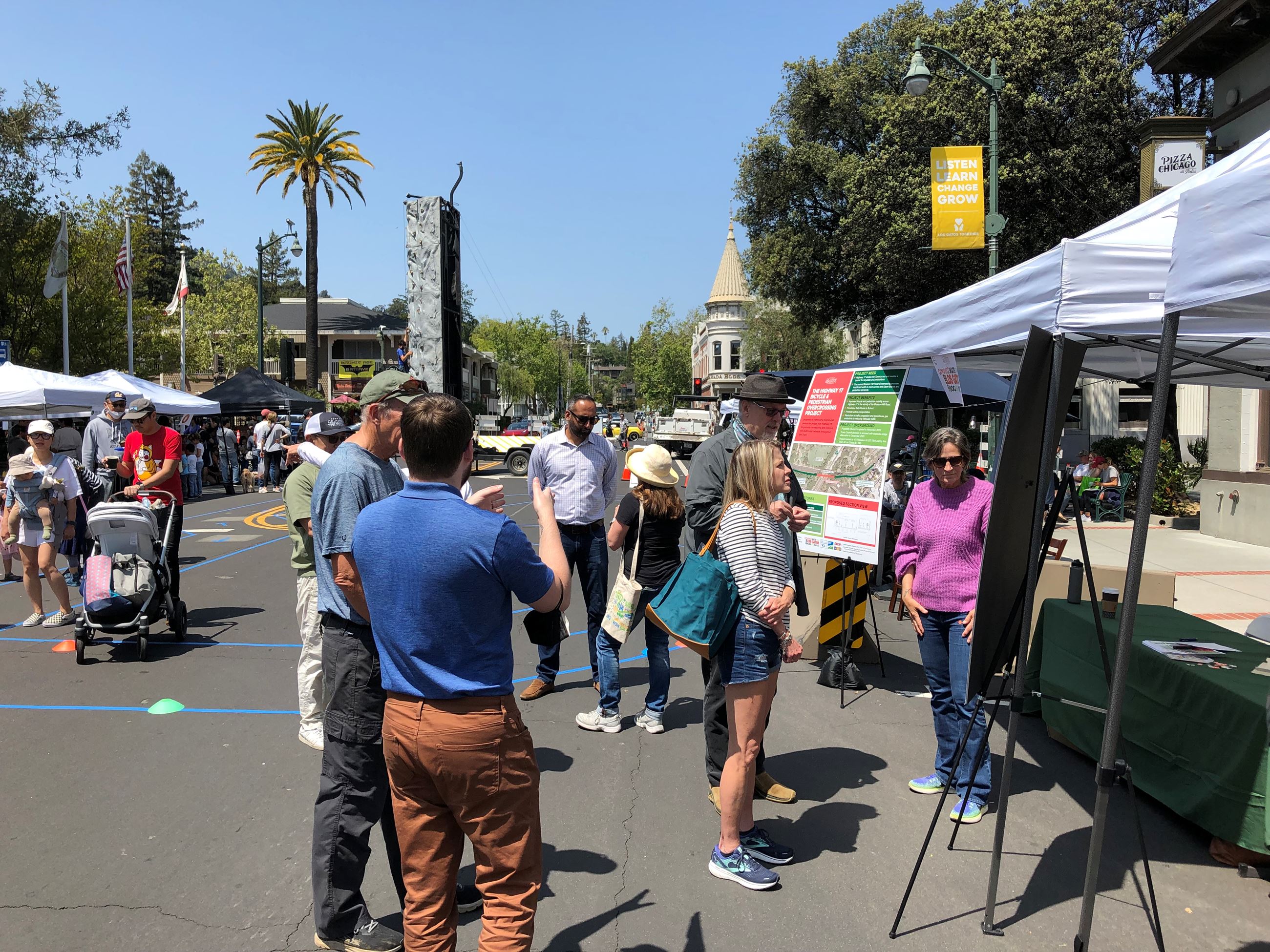 Spring into Green booth