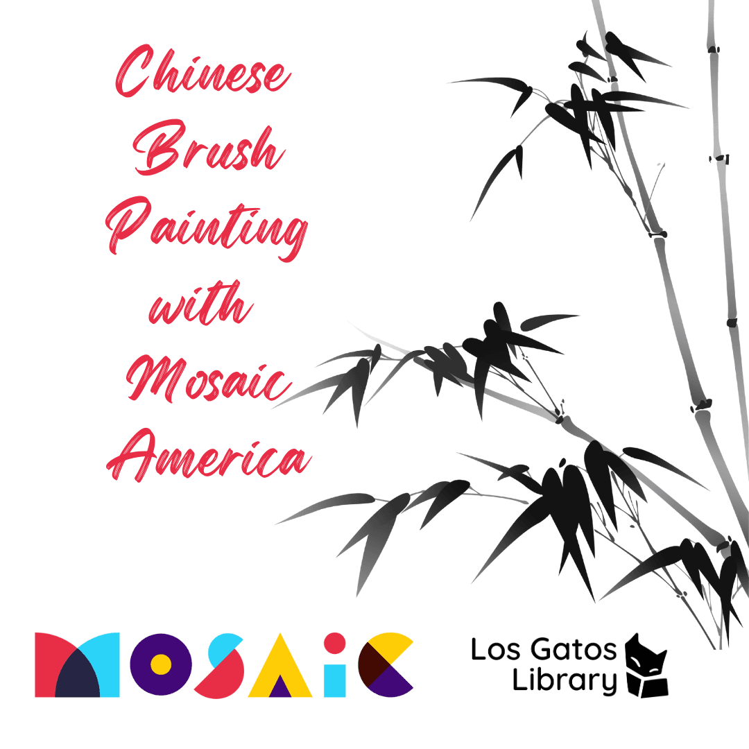 Chinese Brush Painting with Mosaic Ameroca