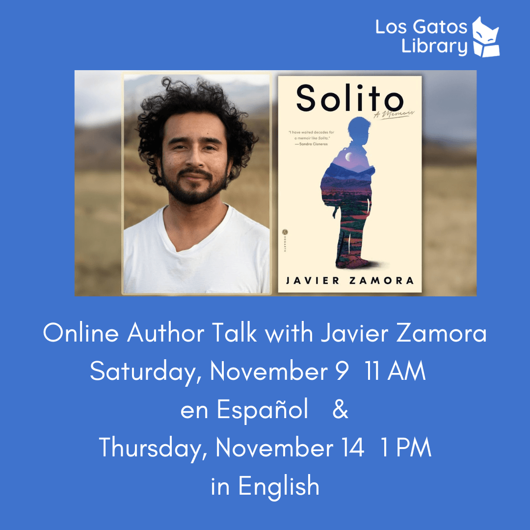 Online Author Talk : Javier Zamora