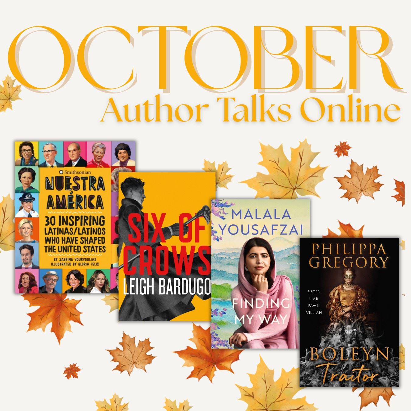Online Author Talks October 2025